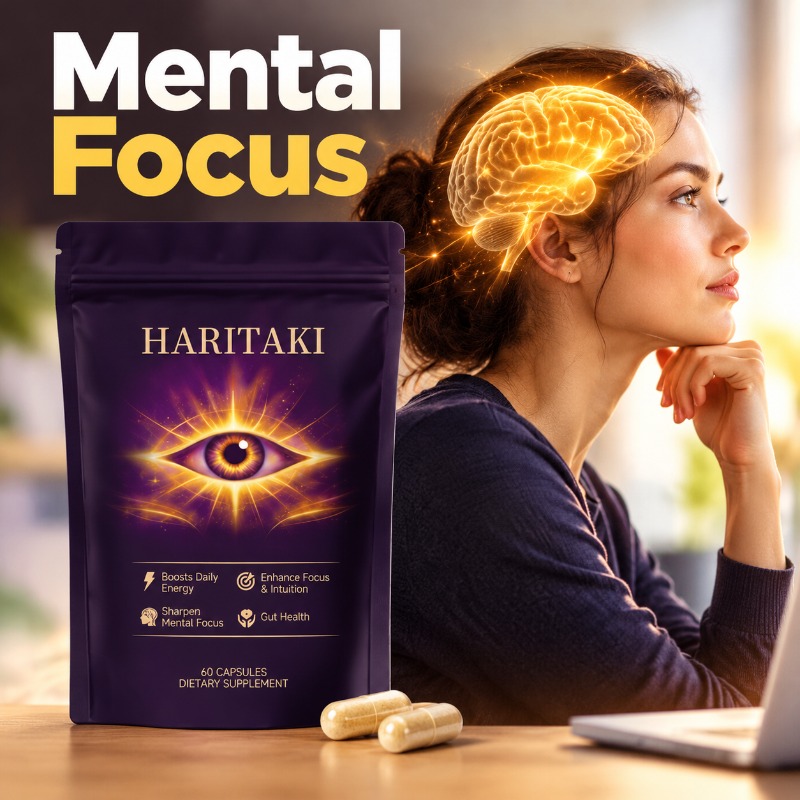 Herbal Tea - HARITAKI Capsules for Daily Energy Mental