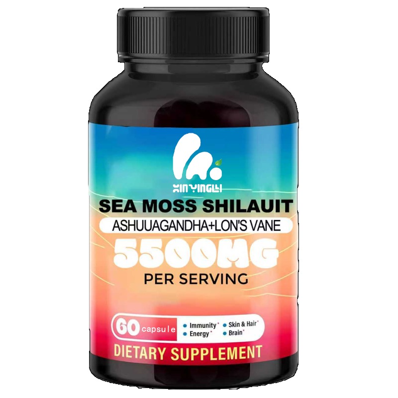 Herbal Supplement - Shilajit Seaweed, Beetroot, Lion Mane Mushroom,