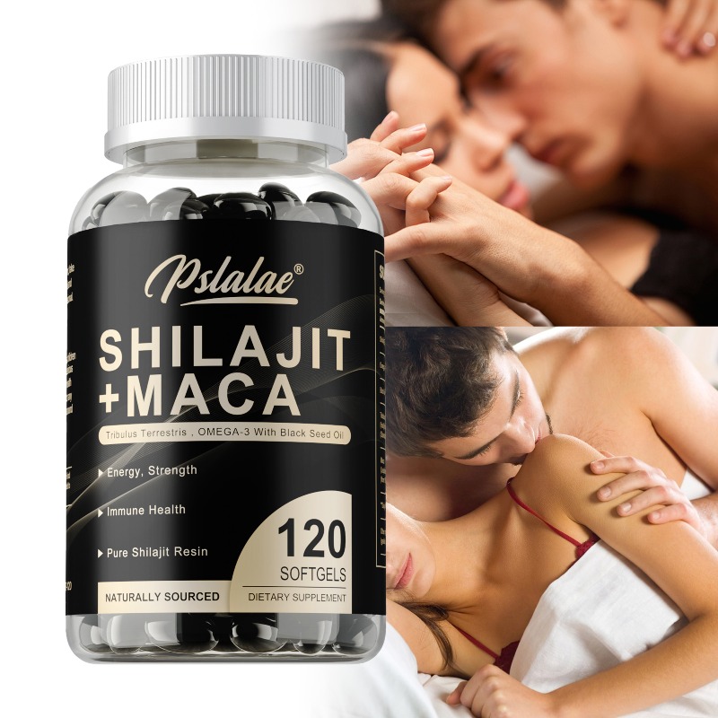 Herbal Supplement - Shilajit + Maca - Boosts Energy