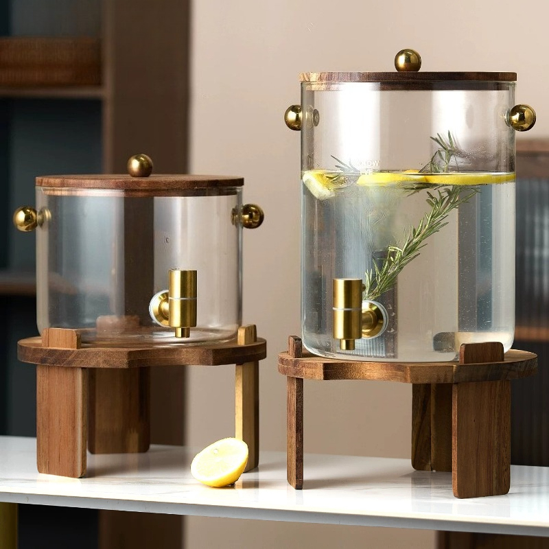 Herbal Tea - 4L Large capacity high-temperature resistant glass
