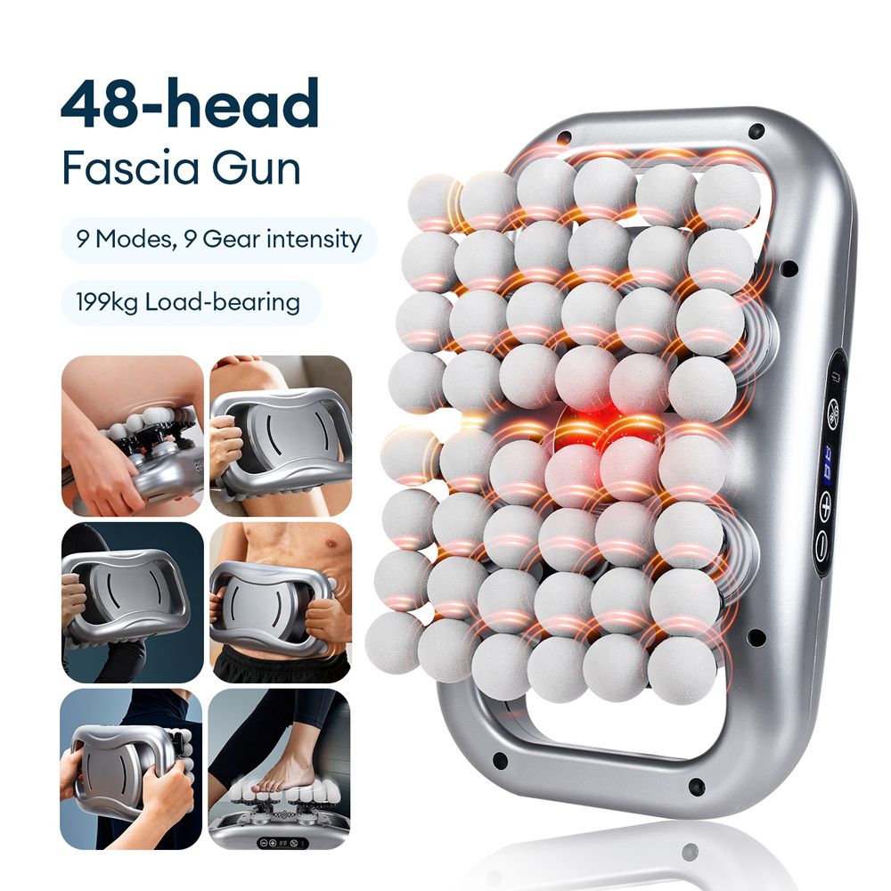 48-Heads Fascia Gun High-Frequ - Health Wellness review and price