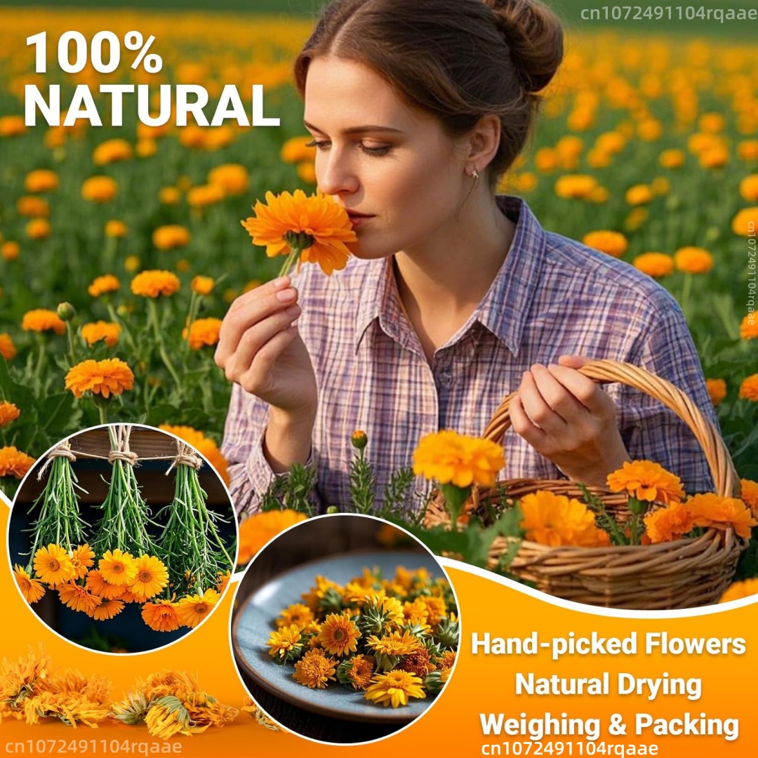 Natural Dried Marigold Flowers - Chamomile Tea review and price