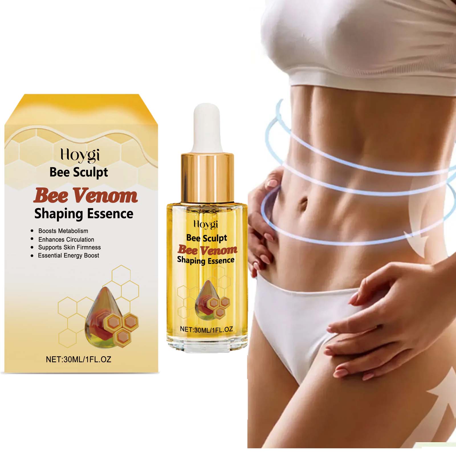 Bee Venom Shaping Oil Firming  - Ginger Tea review and price