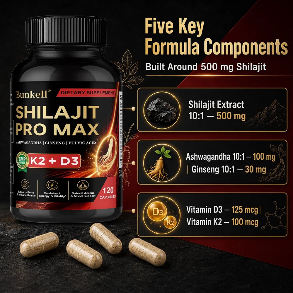 Shilajit Supplement, with Vita - Ginger Tea review and price