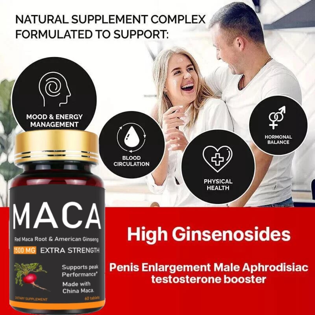 Maca Ginseng Astragalus Wolfbe - Herbal Supplement review and price