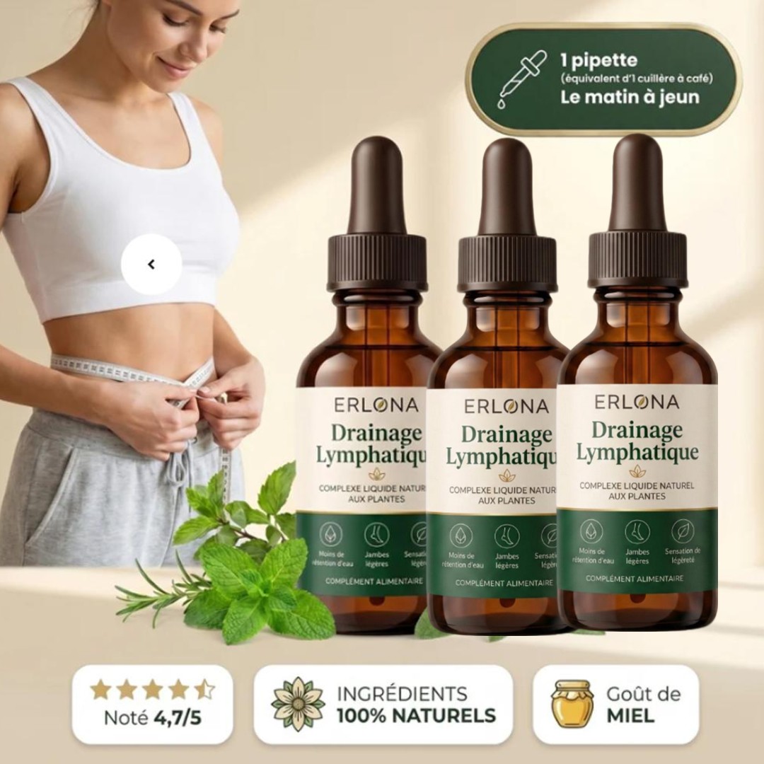 Herbal Lymphatic Drainage Drop - Herbal Tincture review and price