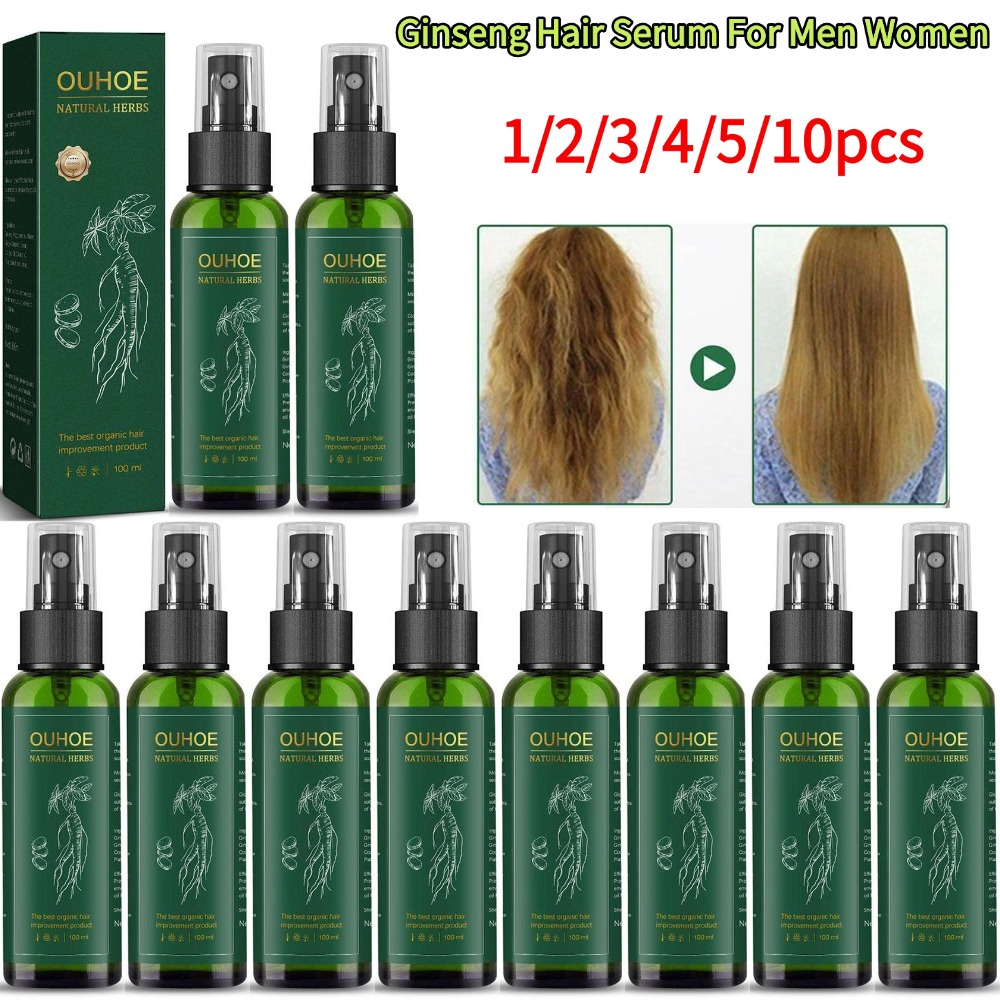 100ml Ginseng Hair Serum For M - Ginger Tea review and price
