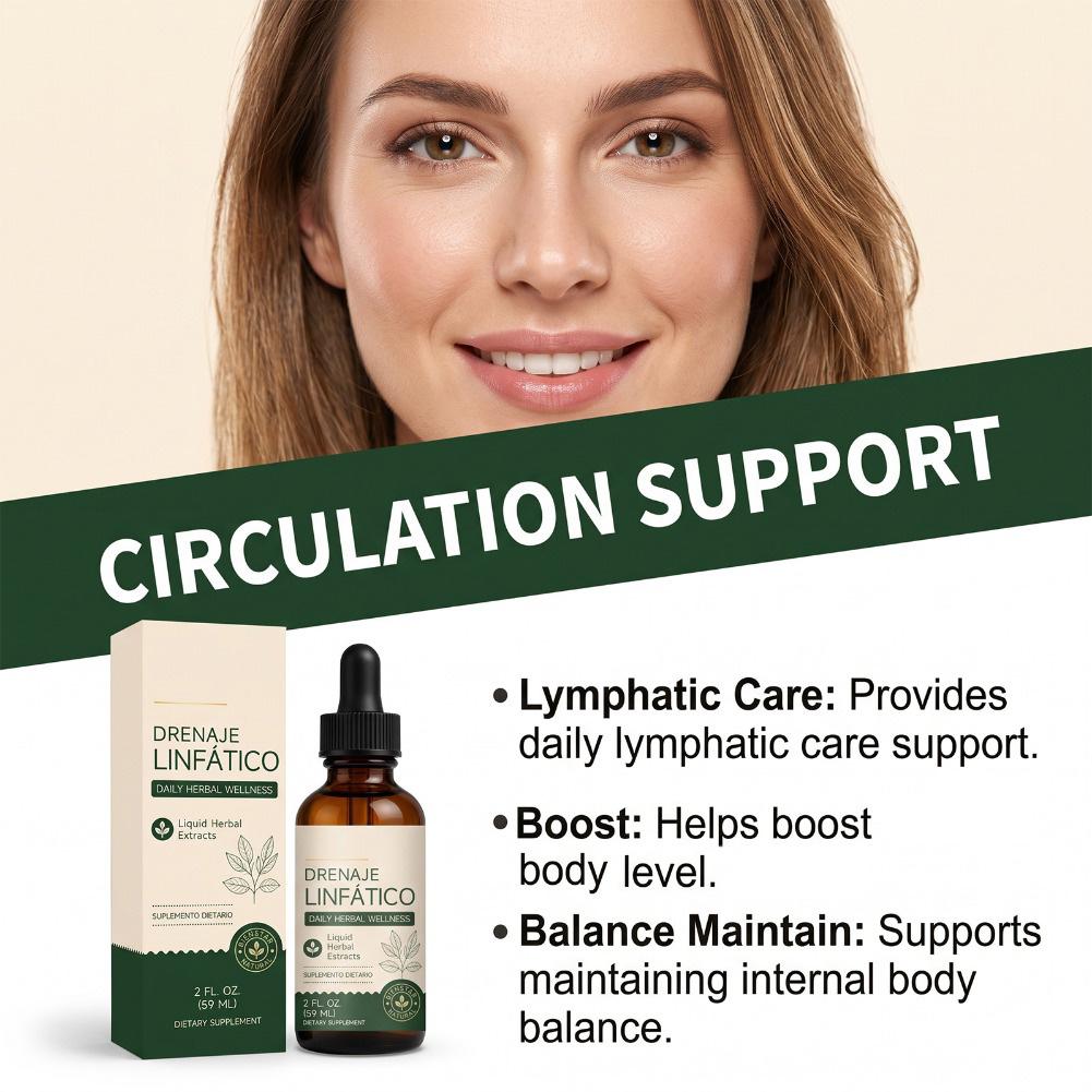 59ml Lymphatic Drainage Drops  - Herbal Supplement review and price