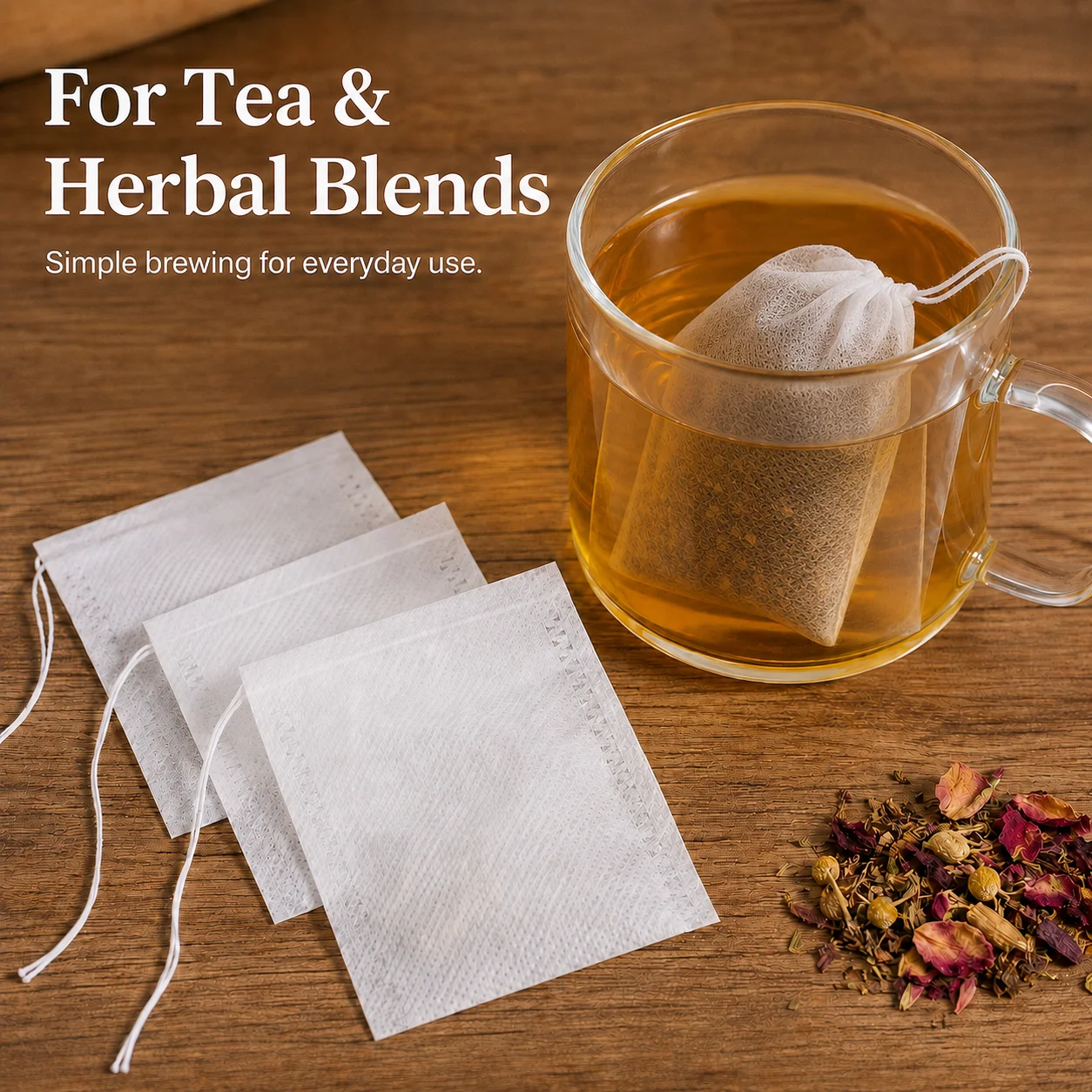 100PCS Disposable Drawstring T - Herbal Tea review and price