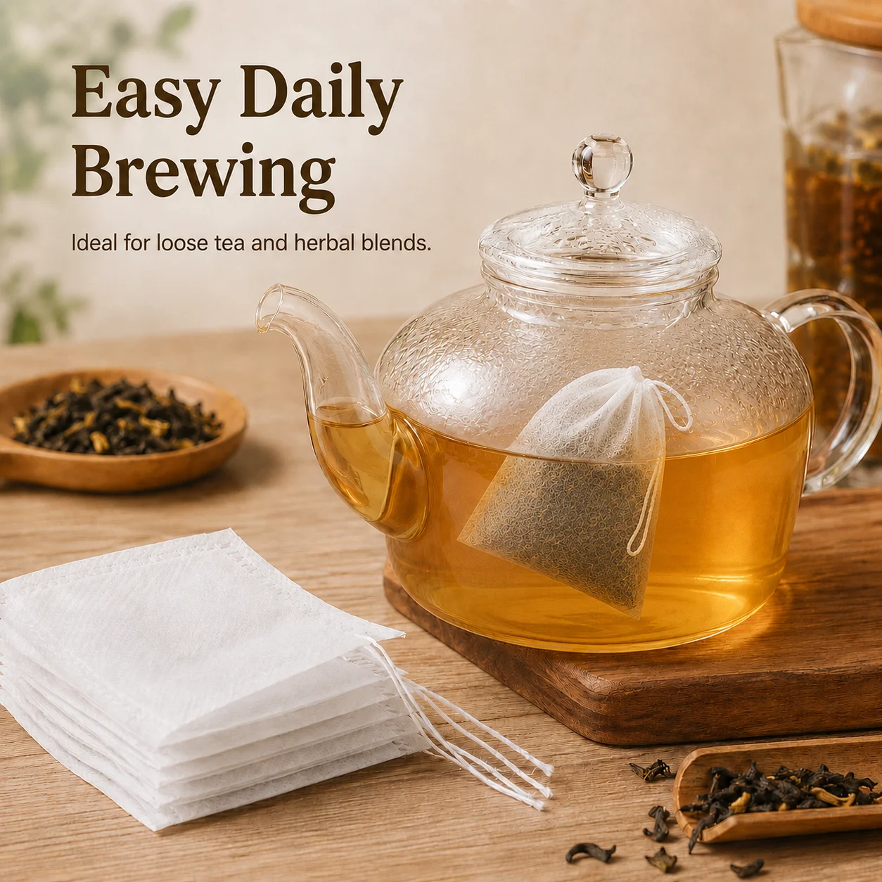 100PCS Disposable Drawstring T - Herbal Tea review and price